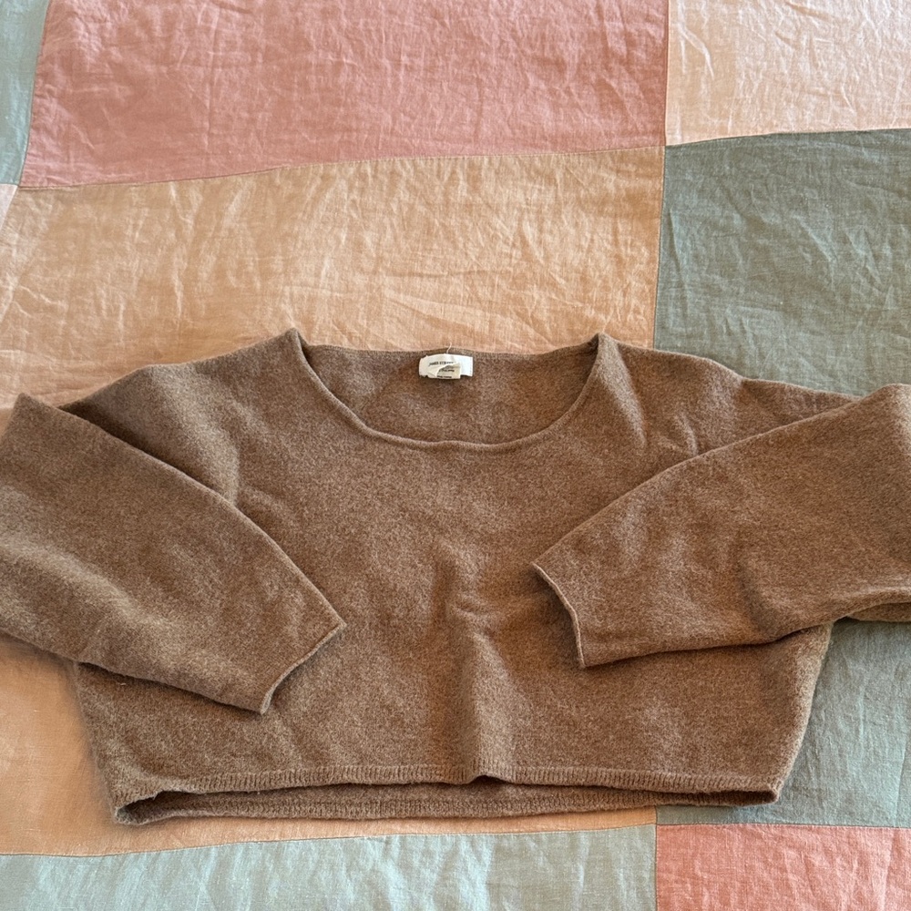 James Street crop sweater
